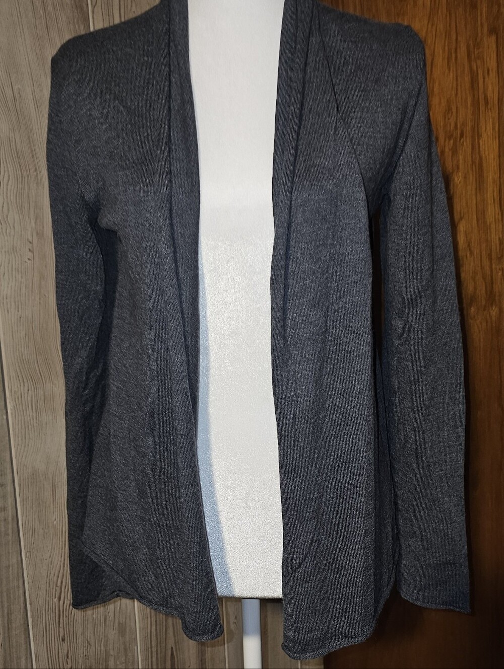 Old Navy Charcoal Open-Front Women's Cardigan